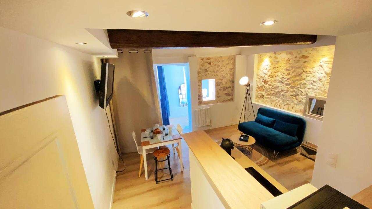 The Old Town - 1 Chambre, Cosy, Centre Ville Antibes Luaran gambar